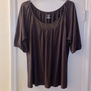 Venezia blouse with beaded embellishments​​